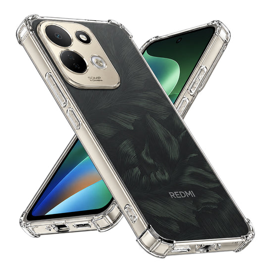 Coque pour Xiaomi Redmi 17 5G / 17 4G, Techsuit, antichoc transparente, transparente