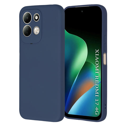 Coque pour Xiaomi Redmi 17 5G / 17 4G, Techsuit, SoftFlex, bleu marine