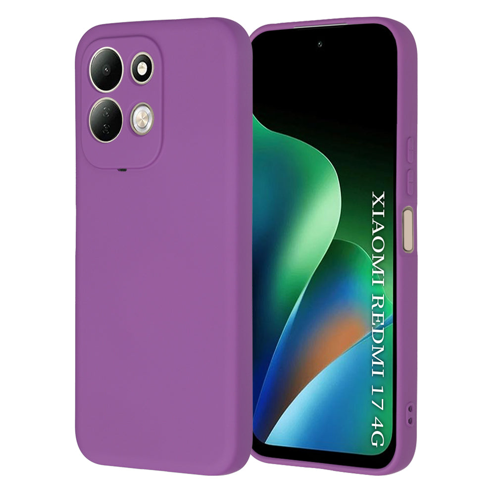 Coque pour Xiaomi Redmi 17 5G / 17 4G, Techsuit, SoftFlex, violette