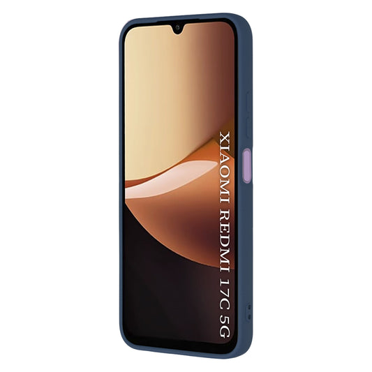 Coque pour Xiaomi Redmi 17C 5G, Techsuit, SoftFlex, bleu marine