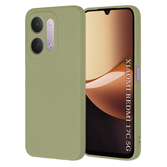 Coque pour Xiaomi Redmi 17C 5G, Techsuit, SoftFlex, Matcha