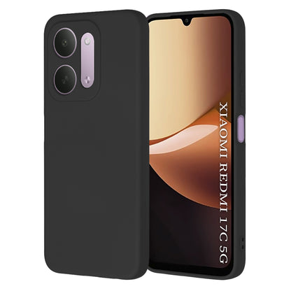 Case for Xiaomi Redmi 17C 5G, Techsuit, SoftFlex, Black