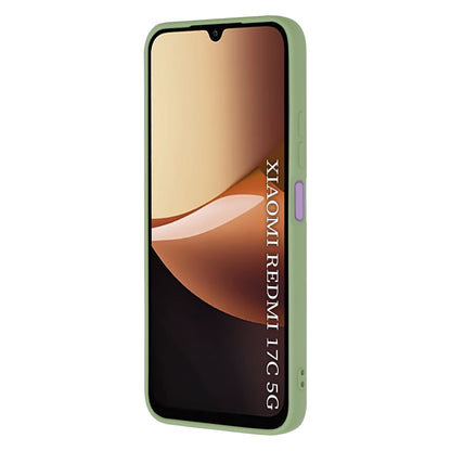 Coque pour Xiaomi Redmi 17C 5G, Techsuit, SoftFlex, vert clair