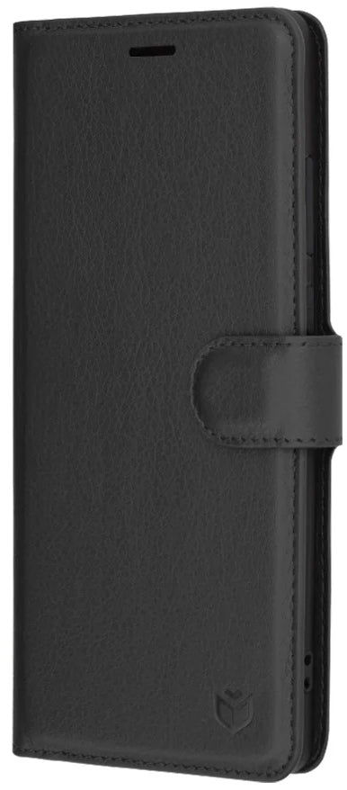 Coque pour Xiaomi Redmi Note 14 Pro+ 5G / Note 14 Pro 5G / Poco X7, Techsuit, Folio en cuir, Noir