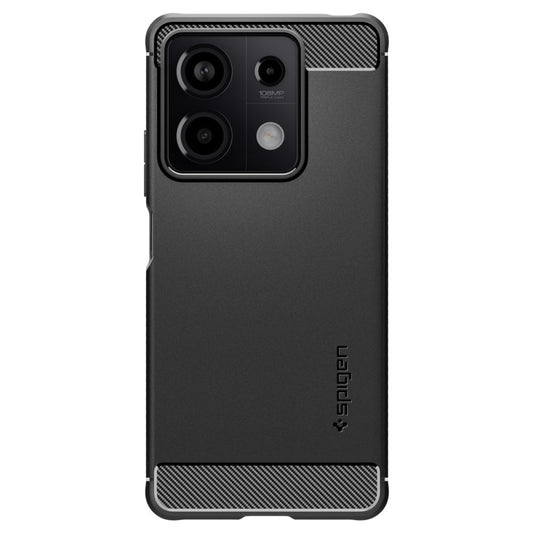 Étui pour Xiaomi Redmi Note 13 5G, Spigen, Rugged Armor, Noir ACS07665