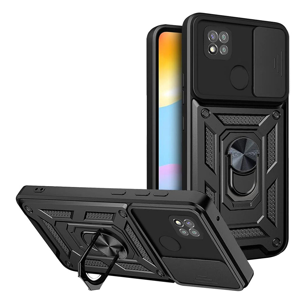 Coque pour Xiaomi Redmi 9C NFC / 9C, Techsuit, CamShield, Noire