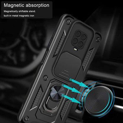 Coque pour Xiaomi Redmi 9C NFC / 9C, Techsuit, CamShield, Noire