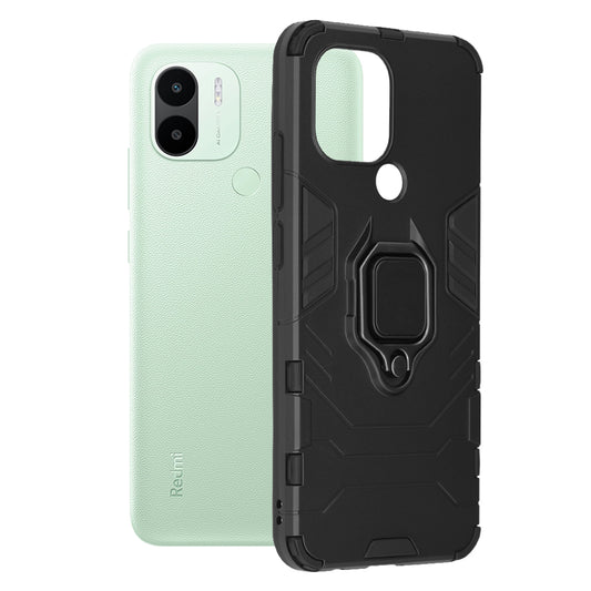 Coque pour Xiaomi Redmi A2+ / A1+, Techsuit, Shield, Noire