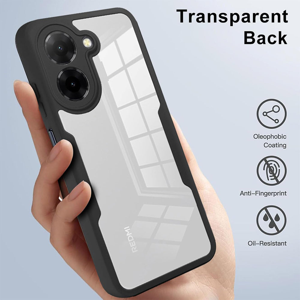 Coque pour Xiaomi Redmi A5 4G (Régional), Techsuit, ColorVerse 360, Noire