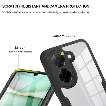 Coque pour Xiaomi Redmi A5 4G (Régional), Techsuit, ColorVerse 360, Noire