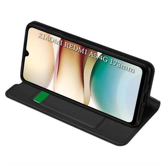 Coque pour Xiaomi Redmi A5 4G (Standard), Techsuit, Magskin Book, Noire