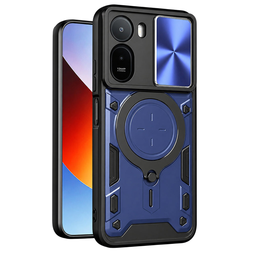 Coque pour Xiaomi Redmi A7 Pro 4G, Techsuit, CamGuard Pro, Bleue