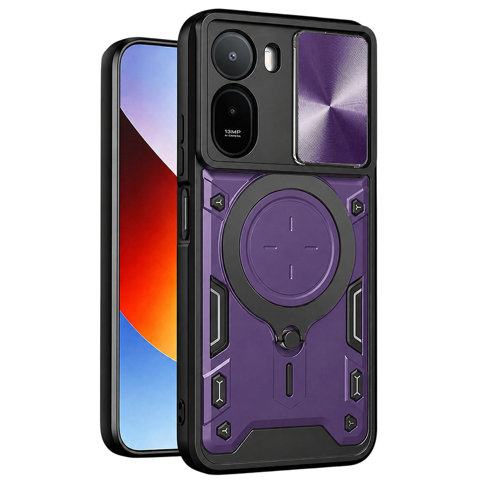Coque pour Xiaomi Redmi A7 Pro 4G, Techsuit, CamGuard Pro, Violet