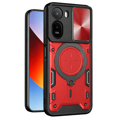 Coque pour Xiaomi Redmi A7 Pro 4G, Techsuit, CamGuard Pro, Rouge