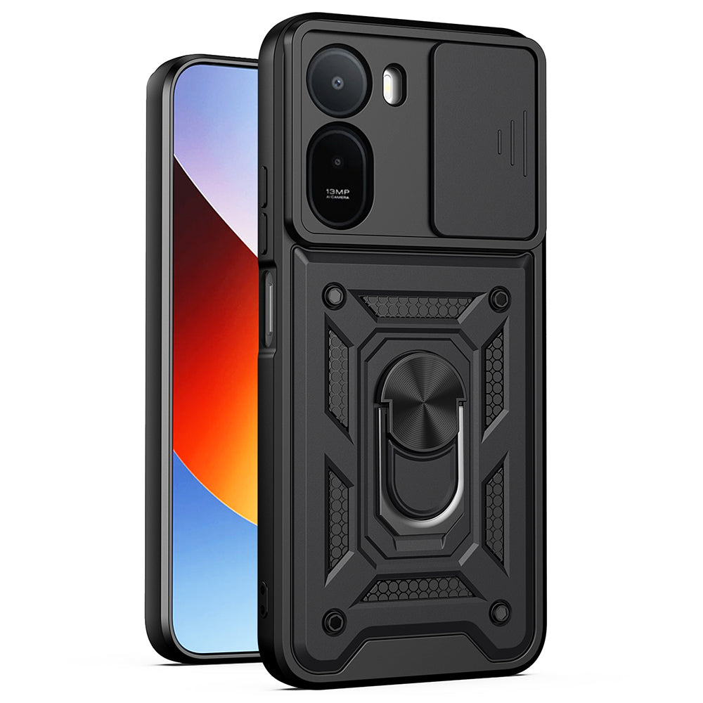 Coque pour Xiaomi Redmi A7 Pro 4G, Techsuit, CamShield, Noire