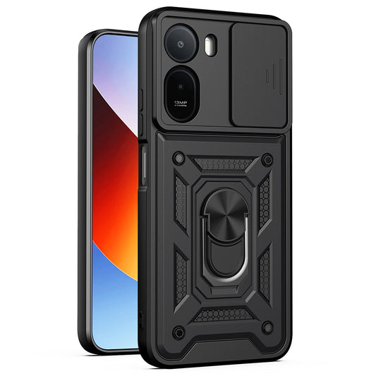 Coque pour Xiaomi Redmi A7 Pro 4G, Techsuit, CamShield, Noire