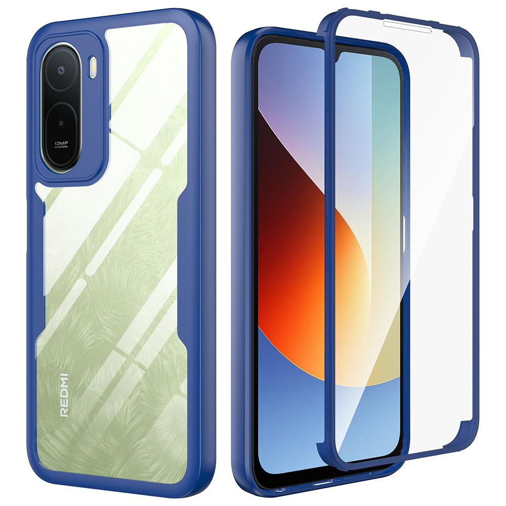 Coque pour Xiaomi Redmi A7 Pro 4G, Techsuit, ColorVerse 360, Bleue