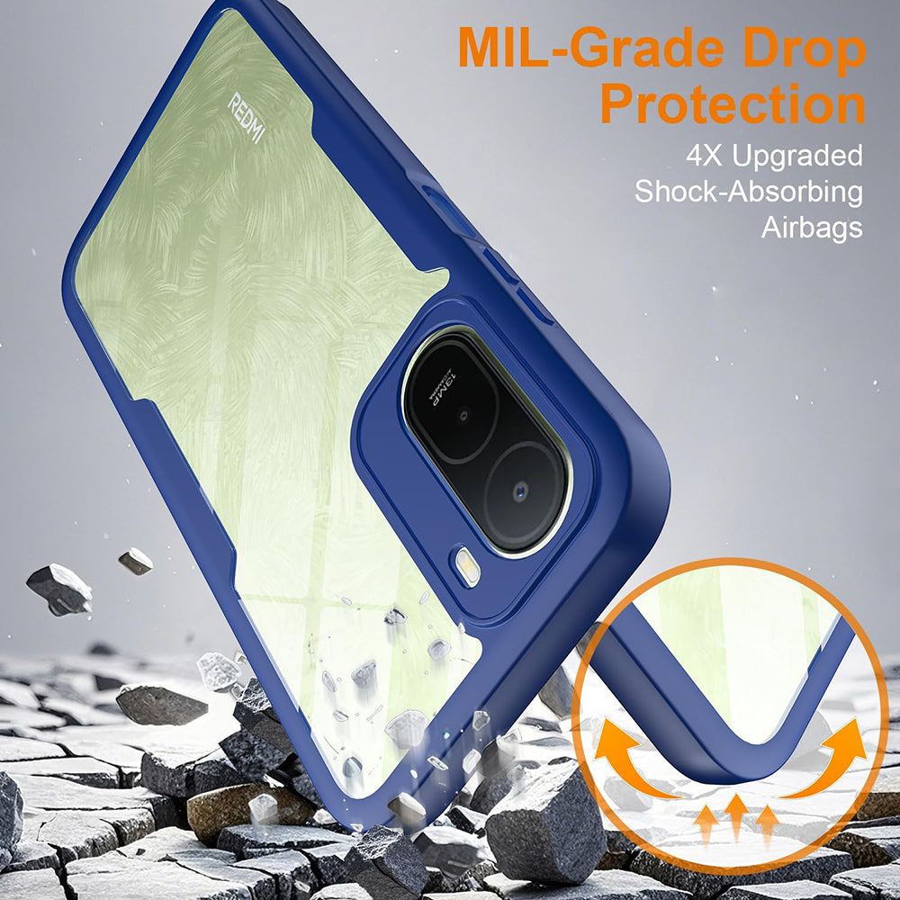 Coque pour Xiaomi Redmi A7 Pro 4G, Techsuit, ColorVerse 360, Bleue