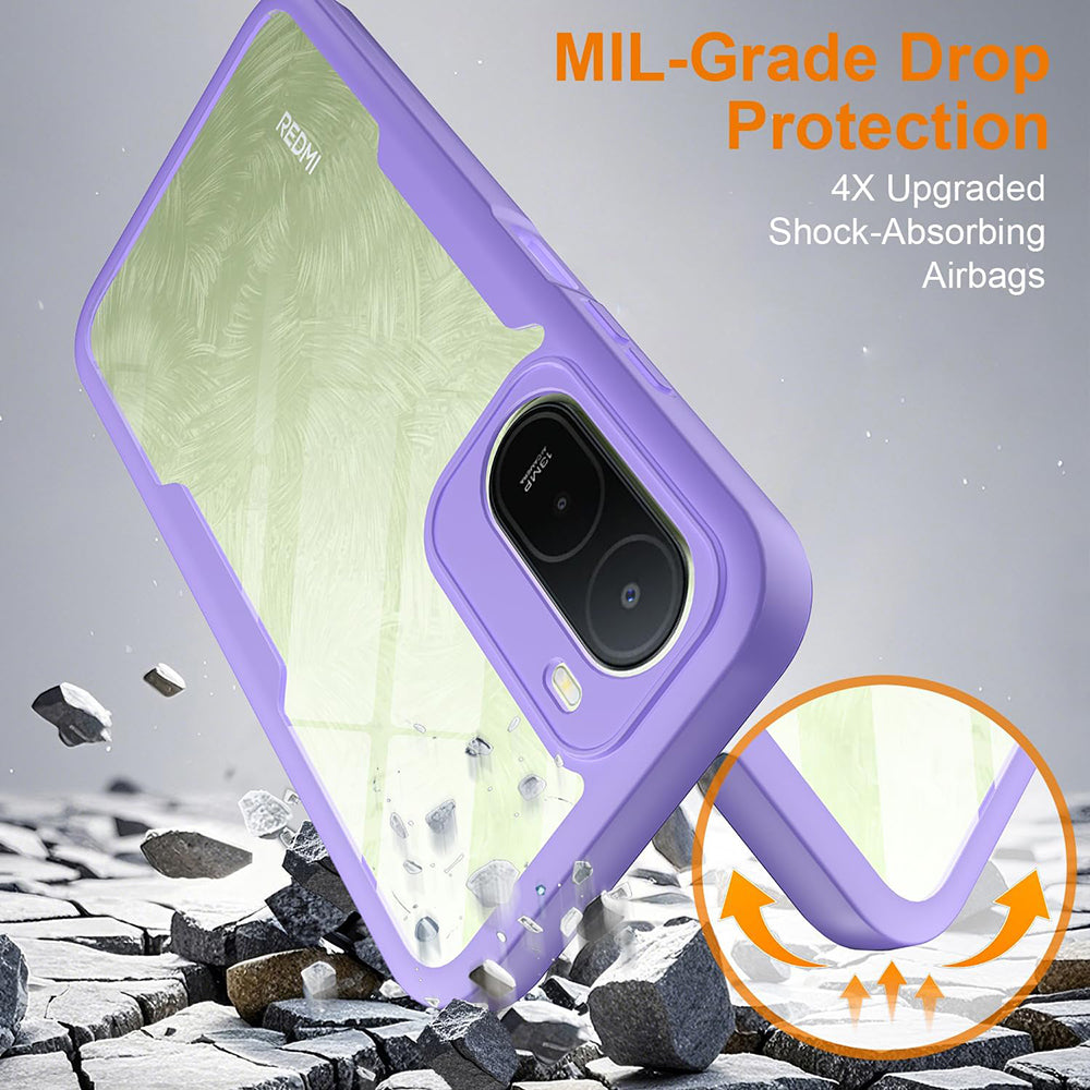 Coque pour Xiaomi Redmi A7 Pro 4G, Techsuit, ColorVerse 360, Violet