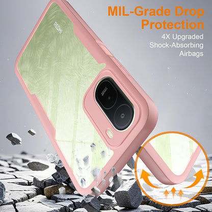 Coque pour Xiaomi Redmi A7 Pro 4G, Techsuit, ColorVerse 360, Rose