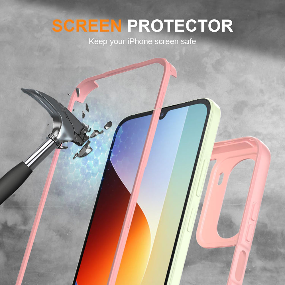 Coque pour Xiaomi Redmi A7 Pro 4G, Techsuit, ColorVerse 360, Rose