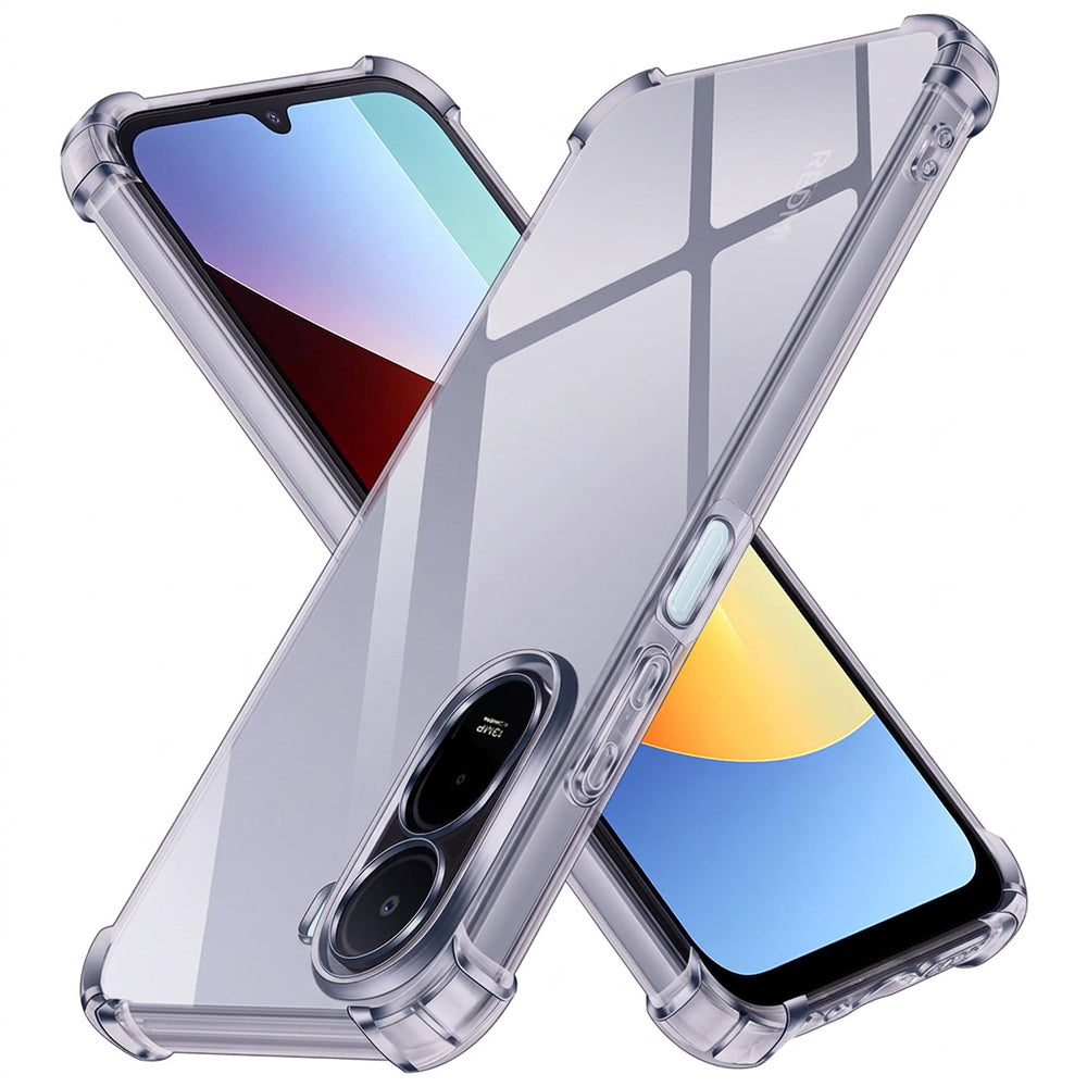 Coque pour Xiaomi Redmi A7 Pro 4G, Techsuit, Transparente Antichoc, Fumée