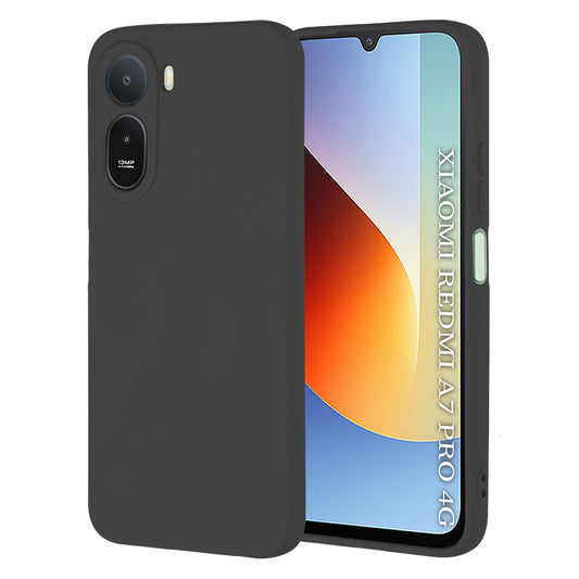 Coque pour Xiaomi Redmi A7 Pro 4G, Techsuit, SoftFlex, Noire