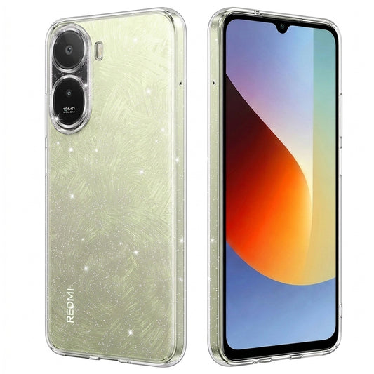 Coque pour Xiaomi Redmi A7 Pro 4G, Techsuit, SparkleSkin Big Hole, transparente