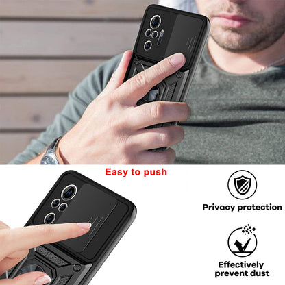 Coque pour Xiaomi Redmi Note 10 Pro Max / Note 10 Pro, Techsuit, CamShield, Noire