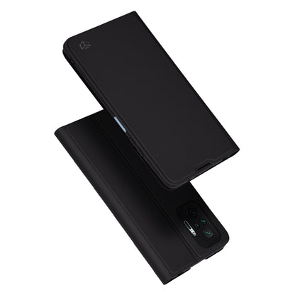 Étui pour Xiaomi Redmi Note 10 Pro Max / Note 10 Pro, Techsuit, Magskin Book, Noir