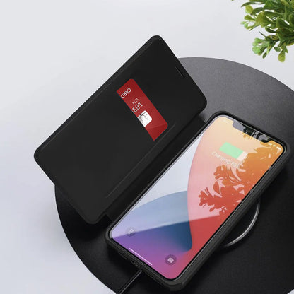 Étui pour Xiaomi Redmi Note 10 Pro Max / Note 10 Pro, Techsuit, Magskin Book, Noir