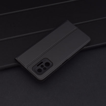 Étui pour Xiaomi Redmi Note 10 Pro Max / Note 10 Pro, Techsuit, Magskin Book, Noir