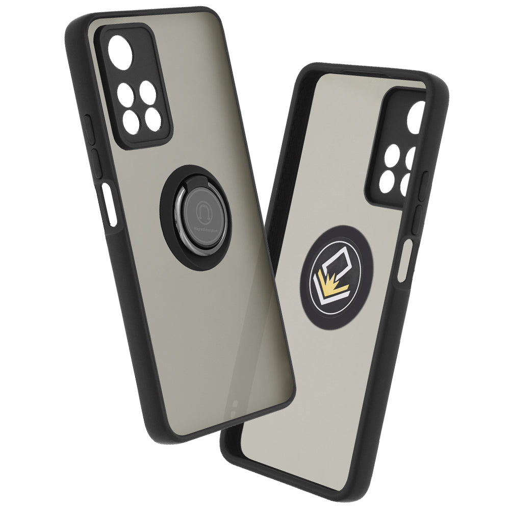 Coque pour Xiaomi Redmi Note 11 Pro+ 5G, Techsuit, Glinth, Noire