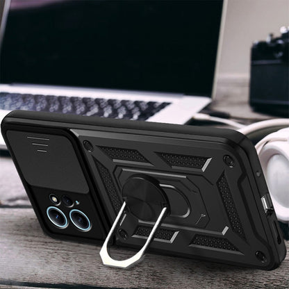 Coque pour Xiaomi Redmi Note 12 4G, Techsuit, CamShield, Noire