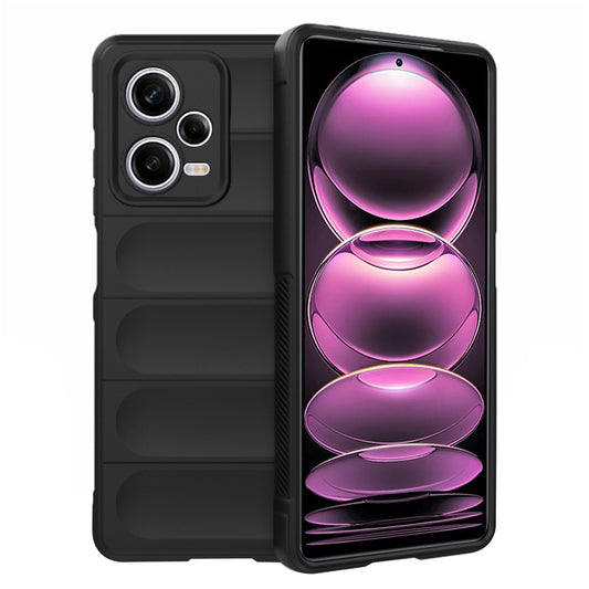 Coque pour Xiaomi Redmi Note 12 Pro 5G, Techsuit, Magic Shield, Noire
