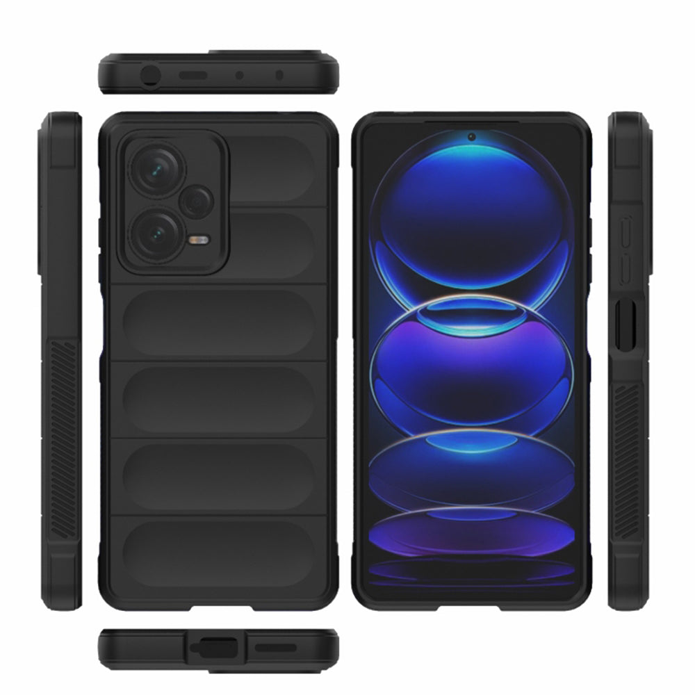 Case for Xiaomi Redmi Note 12 Pro 5G, Techsuit, Magic Shield, Black
