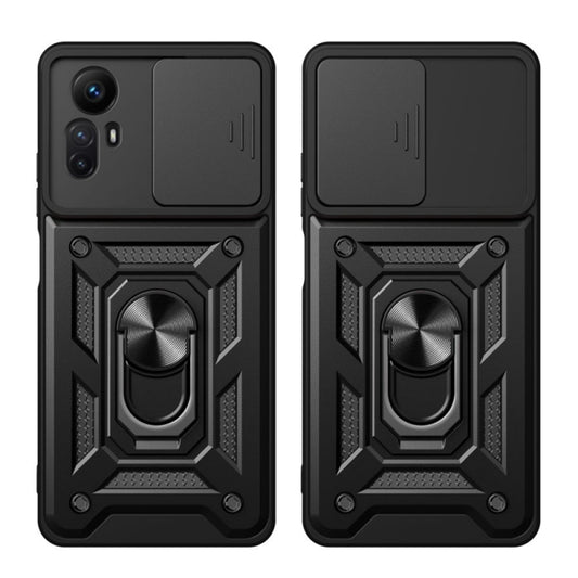 Coque pour Xiaomi Redmi Note 12S, Techsuit, CamShield, Noire
