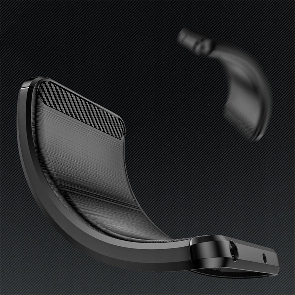 Coque pour Xiaomi Redmi Note 12S, Techsuit, Carbone, Noire