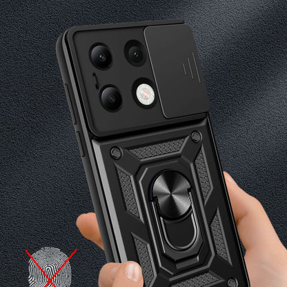 Coque pour Xiaomi Redmi Note 13 4G, Techsuit, CamShield, Bleue
