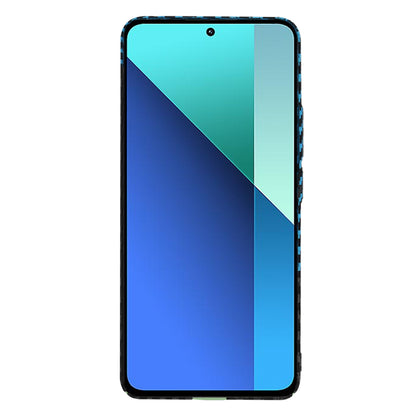 Case for Xiaomi Redmi Note 13 4G, Techsuit, Carbonite FiberShell, Black Blue