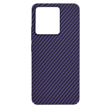Coque pour Xiaomi Redmi Note 13 4G, Techsuit, Carbonite FiberShell, Violet