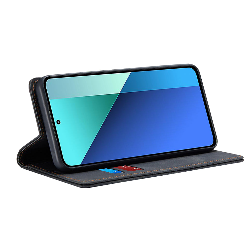Coque pour Xiaomi Redmi Note 13 4G, Techsuit, Confy, Noire