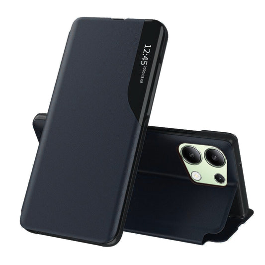 Coque pour Xiaomi Redmi Note 13 4G, Techsuit, eFold, Bleu Foncé