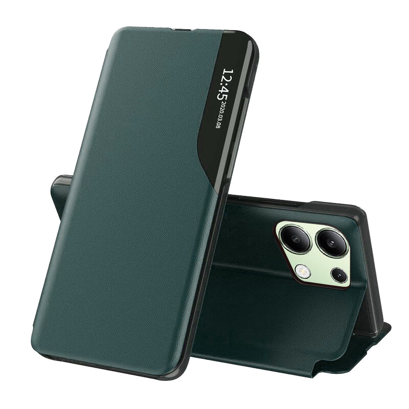 Coque pour Xiaomi Redmi Note 13 4G, Techsuit, eFold, Vert