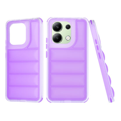 Coque pour Xiaomi Redmi Note 13 4G, Techsuit, Wave Shield, Violet