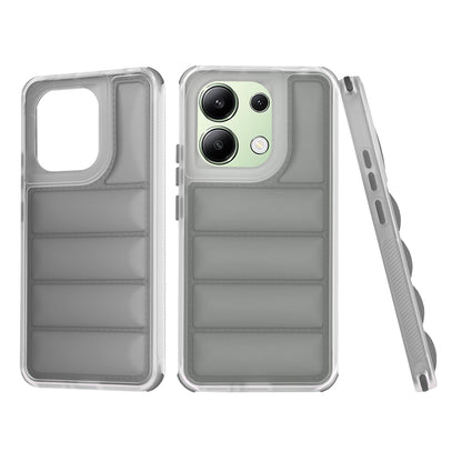 Coque pour Xiaomi Redmi Note 13 4G, Techsuit, Wave Shield, Noire