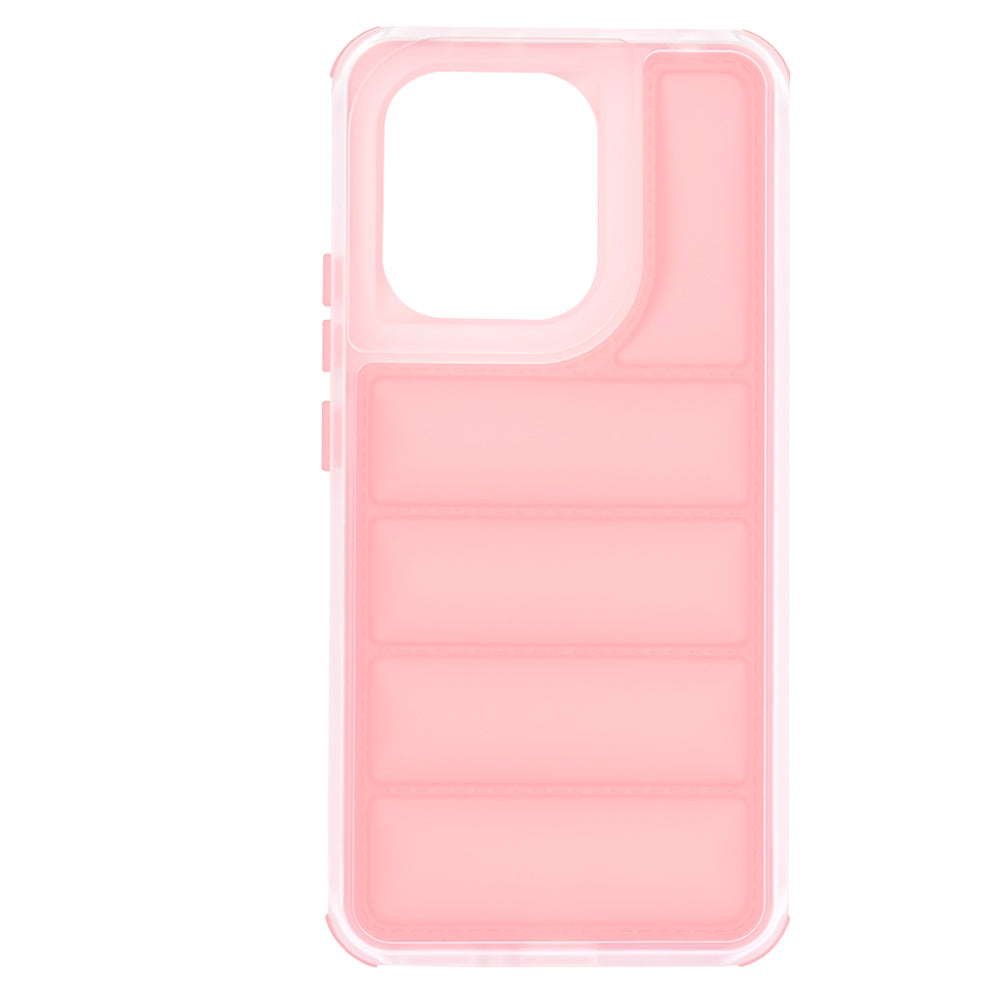 Coque pour Xiaomi Redmi Note 13 4G, Techsuit, Wave Shield, Rose