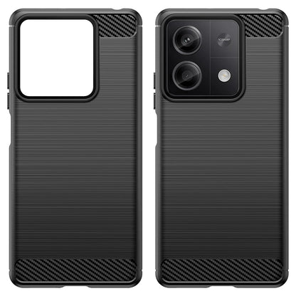 Case for Xiaomi Redmi Note 13 5G, Techsuit, Carbon, Black