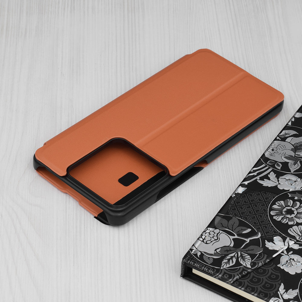 Case for Xiaomi Redmi Note 13 5G, Techsuit, eFold, Orange