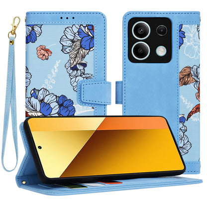 Coque pour Xiaomi Redmi Note 13 5G, Techsuit, FlipCraft, Bleu